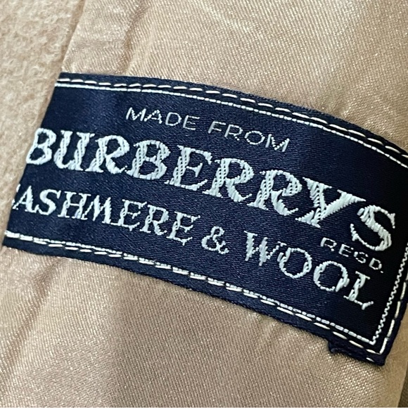 Burberrys Vintage Cashmere & Wool Overcoat - Picture 6 of 13